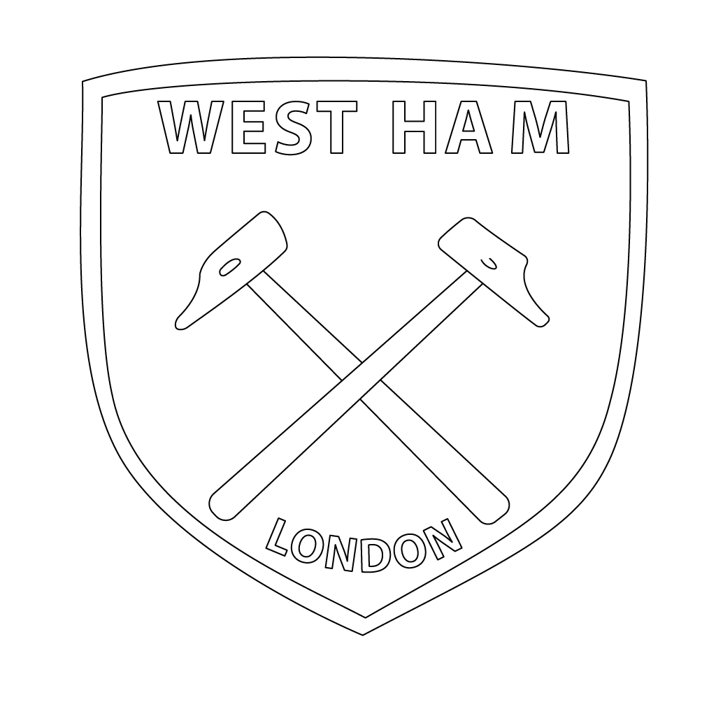 How To Draw West Ham Logo