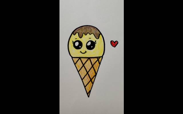 Cute Ice cream - Kawaii Style