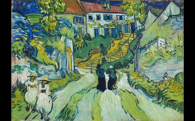 Stairway at Auvers (1890)
