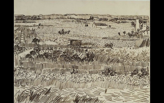 The Harvest (for Émile Bernard) (1888)