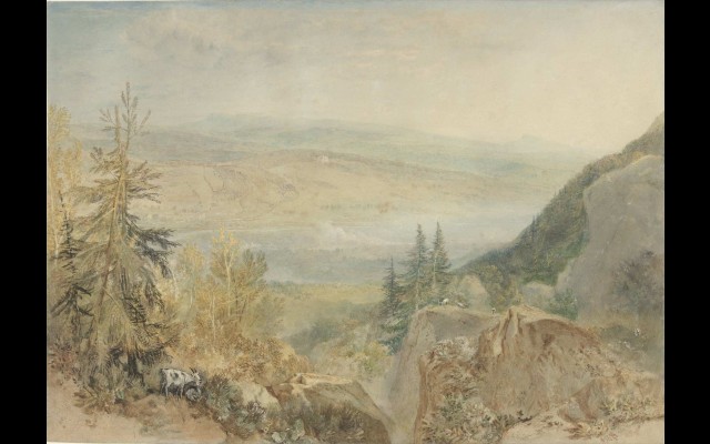 View of Farnley Hall in Yorkshire (1808 - 1825)