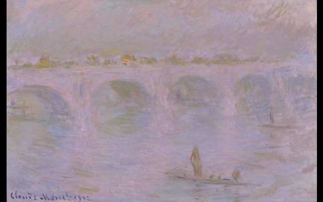 Waterloo Bridge in London (1902)