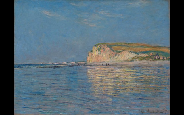 Low Tide at Pourville, near Dieppe, 1882 (1882)