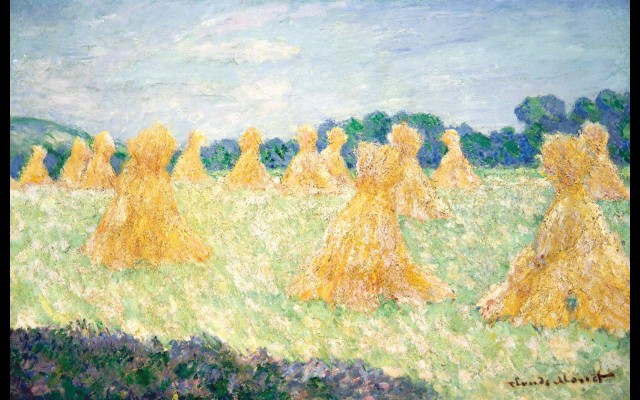 The Young Ladies of Giverny, Sun Effect (1894)