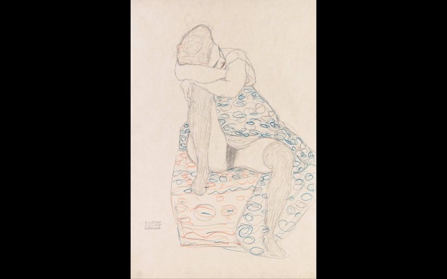 Seated Figure with Gathered up Skirt (1910)