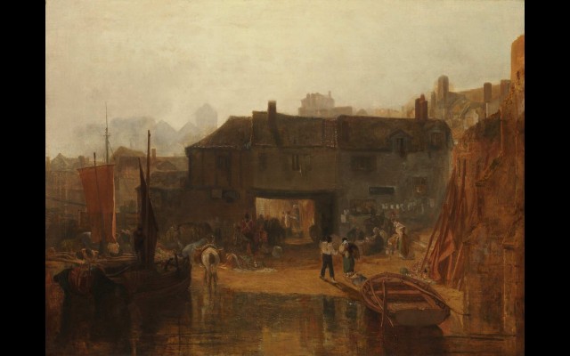 Saltash with the Water Ferry, Cornwall (1811)