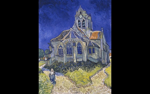 The Church in Auvers-sur-Oise, View from the Chevet (1890)