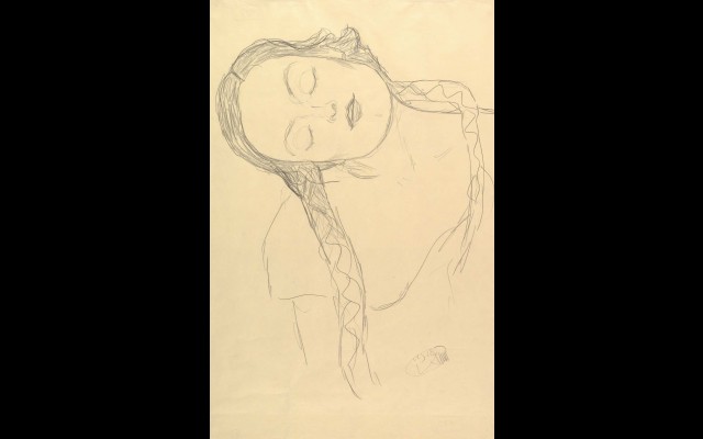 Half-figure of a Young Woman (1918)