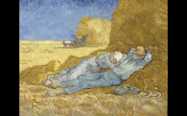 The Siesta (After Millet)