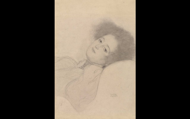 Portrait of a Young Woman Reclining (1897-1898)