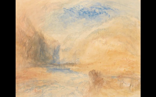 Mountain Landscape with Lake (ca. 1842)