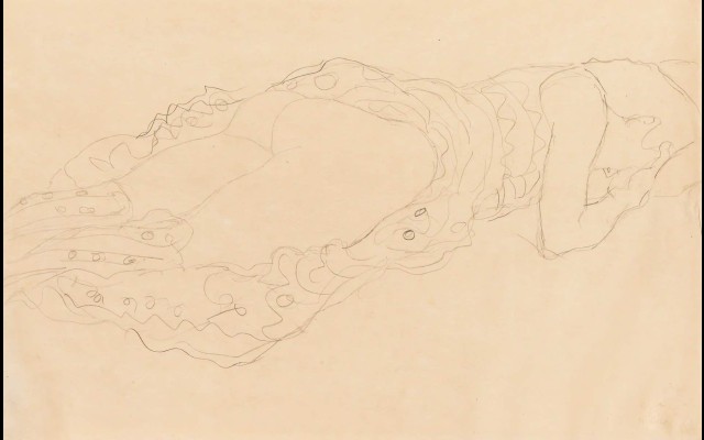 Liegende (Reclining Nude) (circa 1912-13)