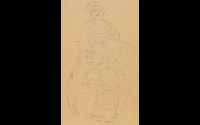 Portrait of Eugenia (Mäda) Primavesi (1912-1913)
