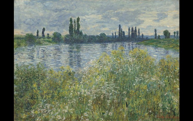 Banks of the Seine,Vétheuil (1880)