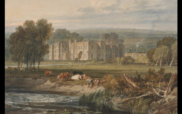 View of Hampton Court, Herefordshire, from the Southeast (ca. 1806)