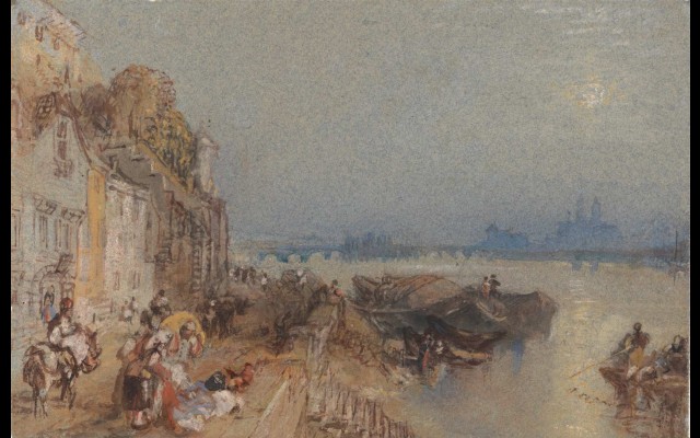Tours: Sunset- Looking Backwards (between 1826 and 1830)