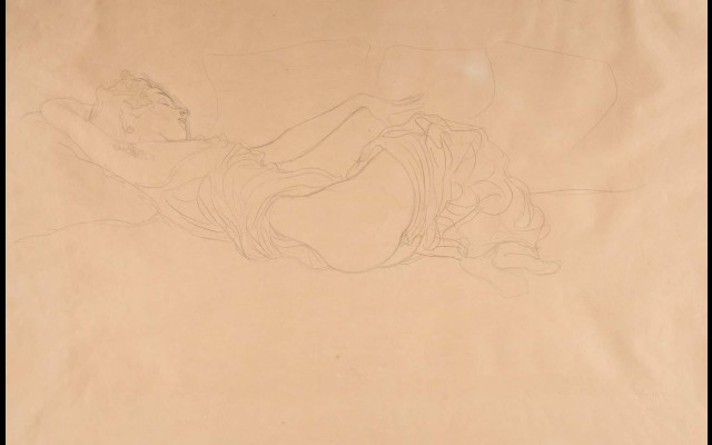 Woman Lying on her Back, Partly Dressed (1904)