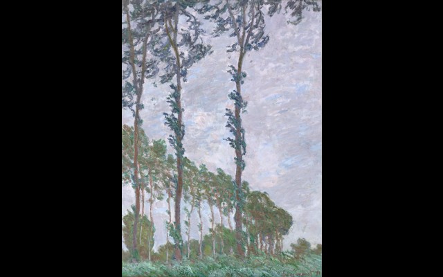 Wind Effect, Series of The Poplars (1891)