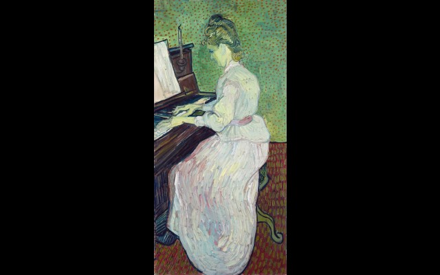 Marguerite Gachet at the Piano (1890)