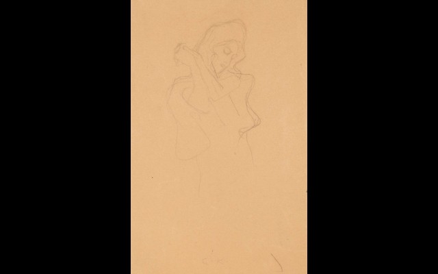 Bekleidete Figur nach rechts (Dressed Figure to the Right)