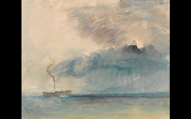 A Paddle-steamer in a Storm (ca. 1841)