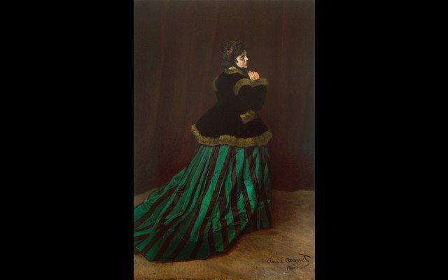 Camille (The Woman in the Green Dress) (1866)