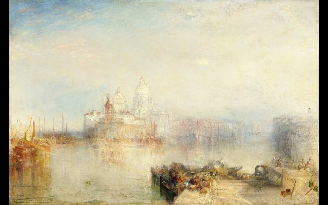 The Dogana and Santa Maria della Salute (Venice_1843)