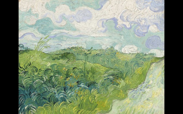 Green Wheat Fields, Auvers (1890)