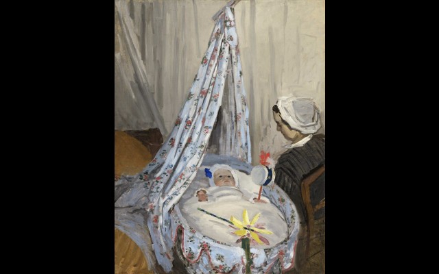 The Cradle – Camille with the Artist’s Son Jean (1867)