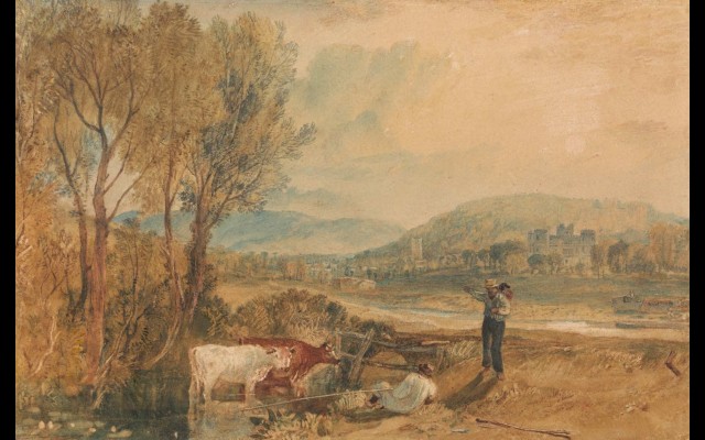 Lulworth Castle, Dorset (ca. 1820)