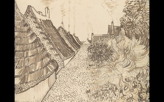 Street in Saintes-Maries-de-la-Mer (1888)