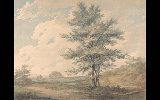 Landscape with Trees and Figures (ca. 1796)