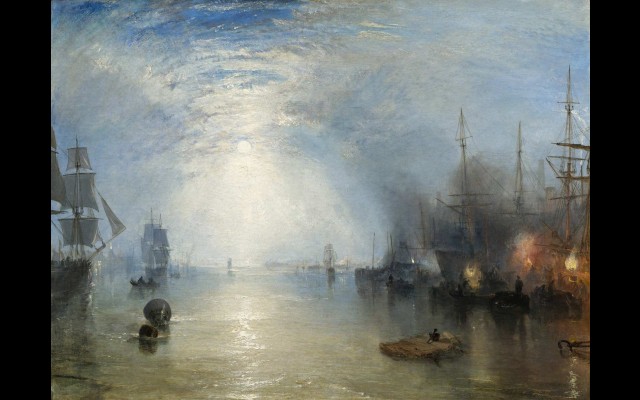 Keelmen Heaving in Coals by Moonlight (1835)