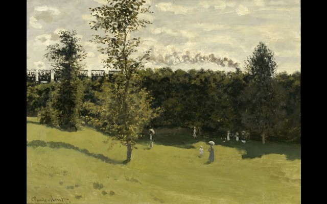 Train in the Countryside (circa 1870)