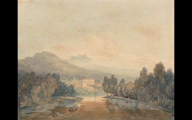 Villa Salviati on the Arno (between 1796 and 1797)