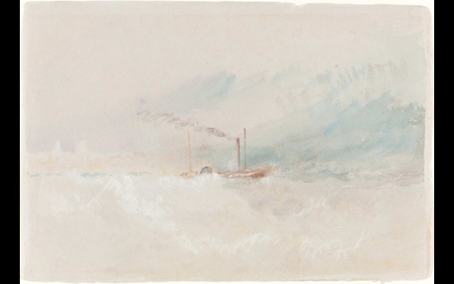 A Packet Boat off Dover (c. 1836)