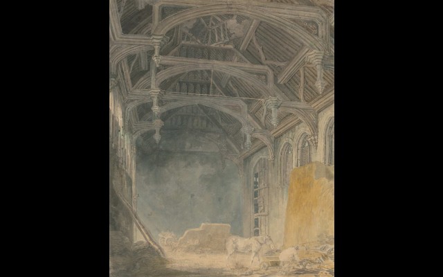 Interior of St. John’s Palace, Eltham (ca. 1793)