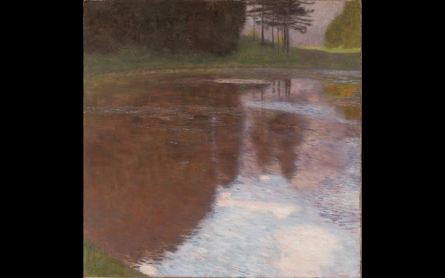 Tranquil Pond (Egelsee near Golling, Salzburg) (1899)