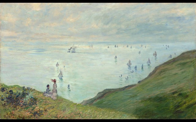 Cliffs at Pourville (1882)