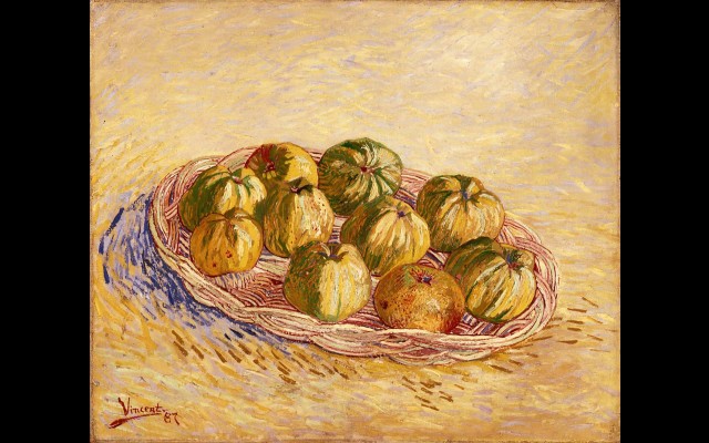Still Life, Basket of Apples (1887)