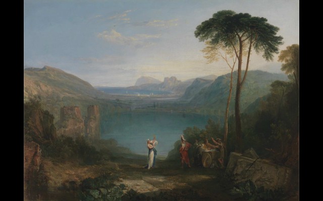 Lake Avernus: Aeneas and the Cumaean Sybil (1814 and 1815)