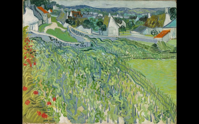 Vineyards at Auvers (1890)