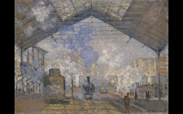 The Saint-Lazare Station (1877)