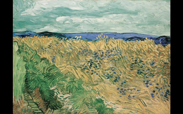 Wheatfield With Cornflowers (1890)