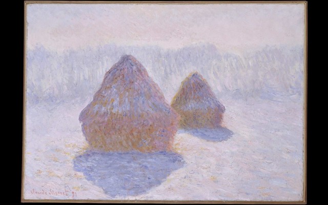 Haystacks (Effect of Snow and Sun) (1891)