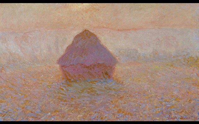 Grainstack-Sun in the Mist (1891)