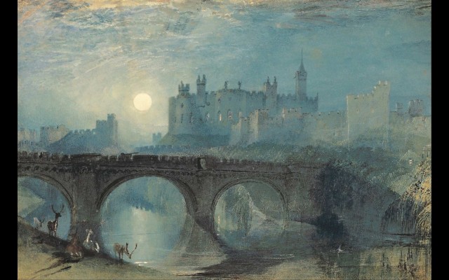 Alnwick Castle (circa 1829)