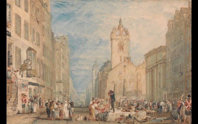 High Street, Edinburgh (ca. 1818)