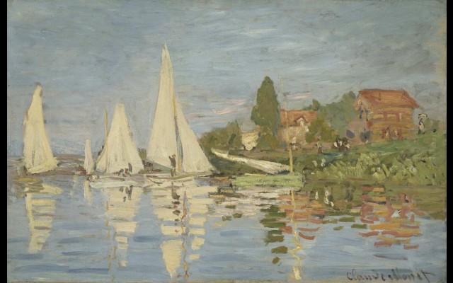 Regattas at Argenteuil (circa 1872)