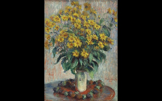 Jerusalem Artichoke Flowers (1880)